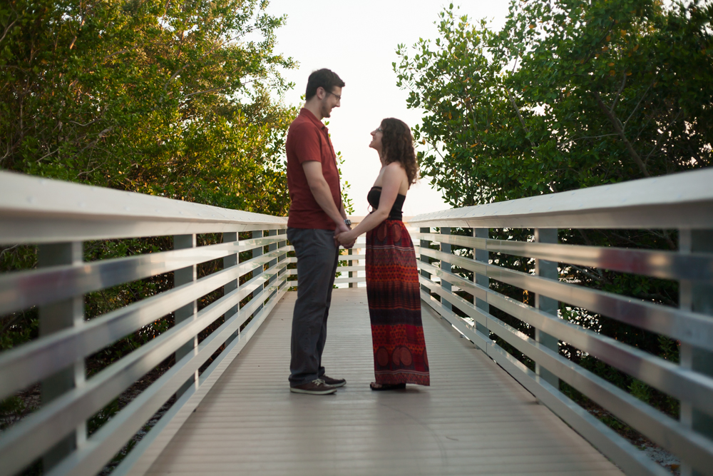 Engagement Photos in Tampa Clam Bayou
