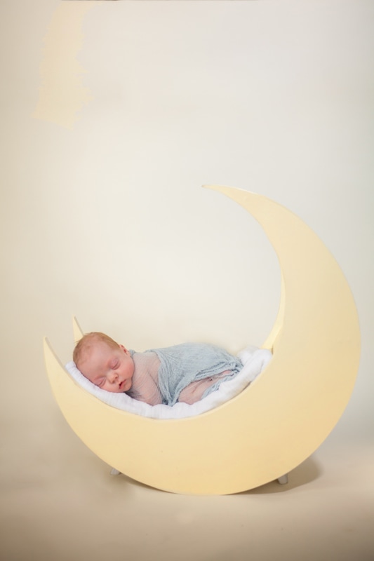 baby in the moon photo in tampa fl