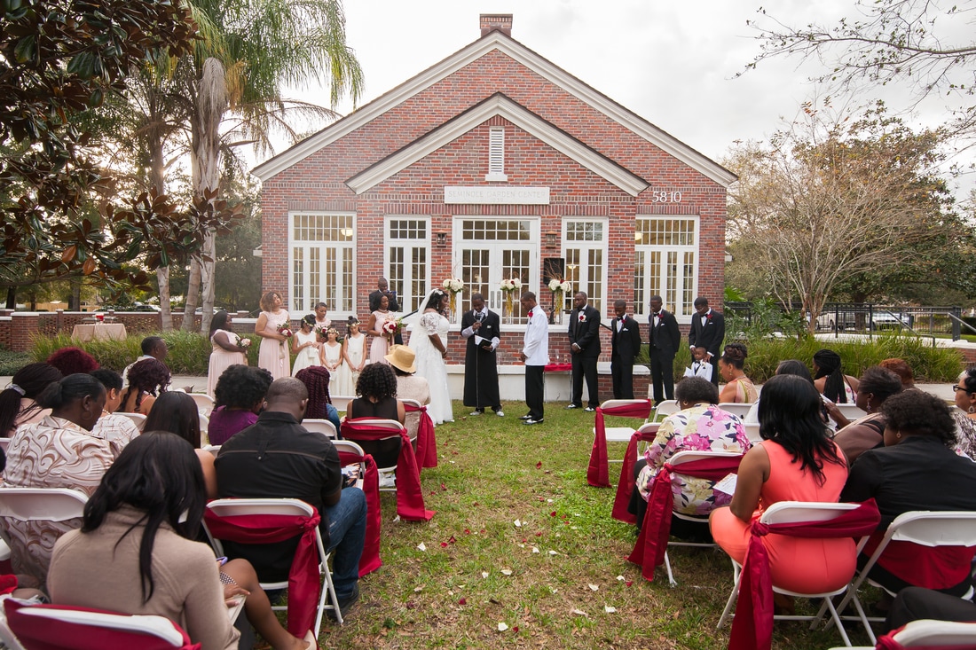 Seminole Garden Center Wedding Photography
