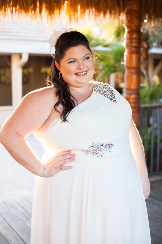 Gorgeous Portrait of Tampa FL Bride